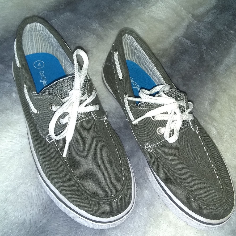 Women's Cat&Jack, Size 4, Boat shoes